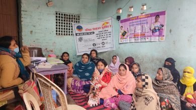 Photo of एक बच्चे वाले दंपतियों को परिवार नियोजन की दी गई जानकारी