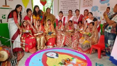 Photo of गर्भवती महिलाओं को पोषण का सन्देश देकर किया गया महिला दिवस का आयोजन