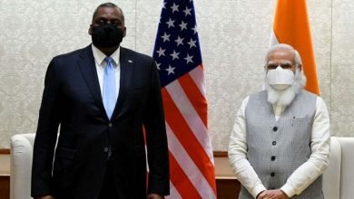 Photo of अमेरिकी रक्षा मंत्री लॉयड जेम्स ऑस्टिन तृतीय ने प्रधानमंत्री श्री नरेंद्र मोदी से मुलाकात की