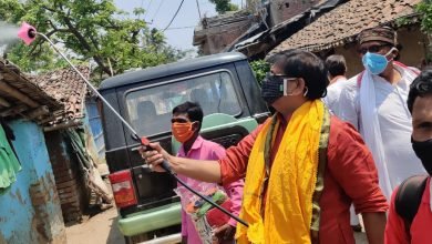 Photo of कोरोना के प्रति किया गया जागरूक, बांटे गए मास्क