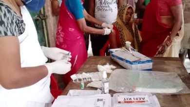 Photo of कोविड-19 वैक्सीनेशन अभियान: शहरी क्षेत्र में सदर अस्पताल और केएन क्लब में लगा शिविर, लोगों ने ली वैक्सीन