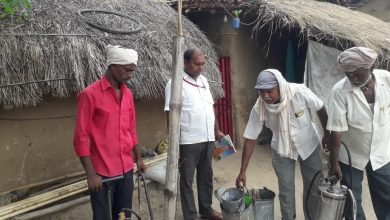 Photo of लखीसराय और सूर्यगढ़ा में कालाजार से बचाव को सिंथेटिक पायरोथाइराइड का घर-घर छिड़काव शुरू