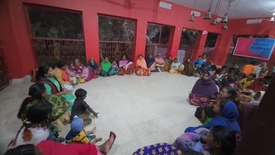 Photo of किशोरियों-महिलाओं ने किया दिन सवेरा, रात अँधेरा, हर पल हो सुरक्षा, हक हमारा का नारा बुलंद