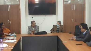 Photo of एसजेएमसी के छात्रों  ने डॉ दिवाकर से बिहार और पत्रकारिता के विषय में जाना