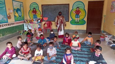 Photo of आंगनबाड़ी केंद्रों में कोरोना गाइडलाइन का रखा जा रहा ख्याल