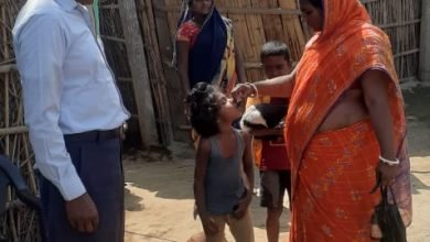 Photo of पल्स पोलियो अभियान : घर-घर जाकर बच्चों को पिलाई जा रही दो बूँद की खुराक 