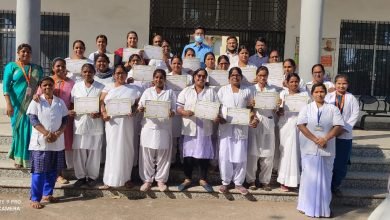 Photo of पारा मेडिकल संस्थान में एएनएम के छह दिवसीय प्रशिक्षण का समापन