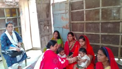 Photo of आंगनबाड़ी केंद्रों पर अन्नप्राशन कार्यक्रम का आयोजन, उचित पोषण की दी गई जानकारी