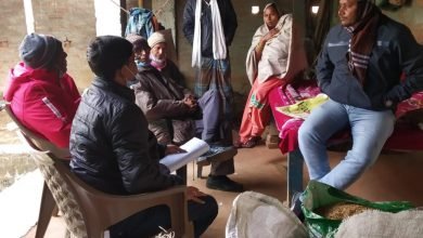 Photo of कालाजार का मरीज मिलते ही उसका कराया जा रहा इलाज