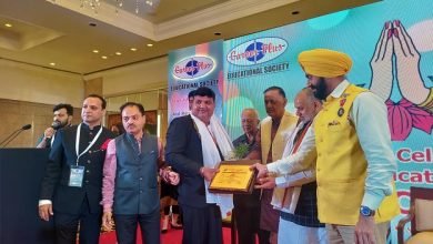 Photo of डा. चिरजीतं शर्मा को सकल्प से सिद्धी अवार्ड से नवाजा गया