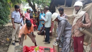 Photo of कालाजार उन्मूलन • जिले के प्रखंडों में  सघन छिड़काव अभियान शुरू