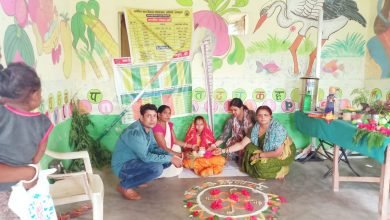 Photo of आंगनबाड़ी केंद्रों पर पोषण माह के तहत मनाया गया गोदभराई उत्सव 