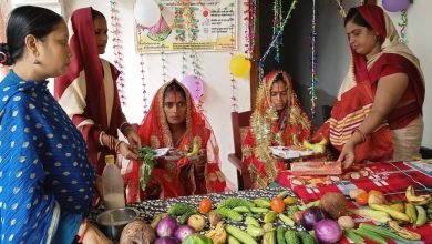 Photo of पोषण माह : आंगनबाड़ी केंद्रों पर मनाया गया गोदभराई उत्सव 