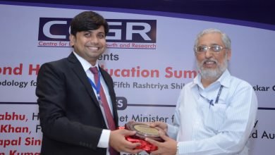 Photo of सीईजीआर के डायरेक्टर रविश रोशन ने प्रो. अनिल डी सहस्त्रबुद्धे को नेशनल एजुकेशन टेक्नॉलोजी फोरम के चेयरमैन बनने पर बधाई दी