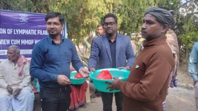 Photo of फाइलेरिया रोगियों के बीच एमएमडीपी किट वितरित