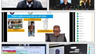 Photo of माह के पहले सप्ताह में 0 से 6 साल तक के बच्चों के वृद्धि की होगी निगरानी