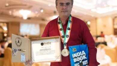 Photo of सी.ए (डॉ.) शंकर घनश्यामदास अंदानी का नाम इंडिया बुक ऑफ रिकॉर्ड में दर्ज।