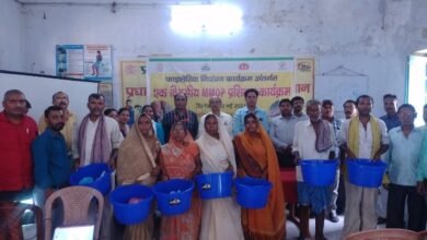 Photo of एमएमडीपी को ले स्वास्थ्य विभाग के अधिकारियों को दिया गया प्रशिक्षण