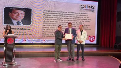 Photo of बिहार के प्रतिष्ठित उद्योगपति उमेश शर्मा को मिला हिंदुस्तान आइकॉन अवॉर्ड