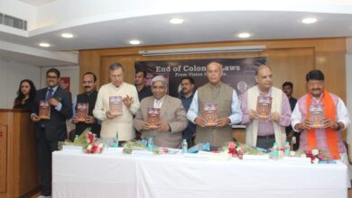 Photo of सुप्रीम कोर्ट के वकील अश्वनी दुबे की पुस्तक एंड ऑफ कॉलोनियम लॉज- फ्राम विजन टू एक्शन का लोकार्पण समारोह