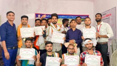 Photo of लखीसराय जिले में आयोजित शिविर में रक्तदाताओं ने किया रक्तदान
