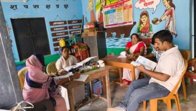 Photo of आंगनबाड़ी केंद्रों पर मनाया गया गोदभराई उत्सव