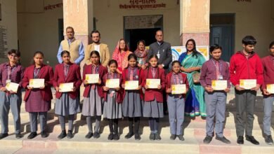 Photo of  अणुव्रत क्रिएटिविटी कॉन्टेस्ट 2025 के सर्टिफिकेट्स का वितरण