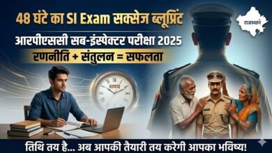 Photo of आरपीएससी सब-इंस्पेक्टर परीक्षा में अंतिम रणनीति, सटीक प्रयास और चयन का वास्तविक ब्लूप्रिंट